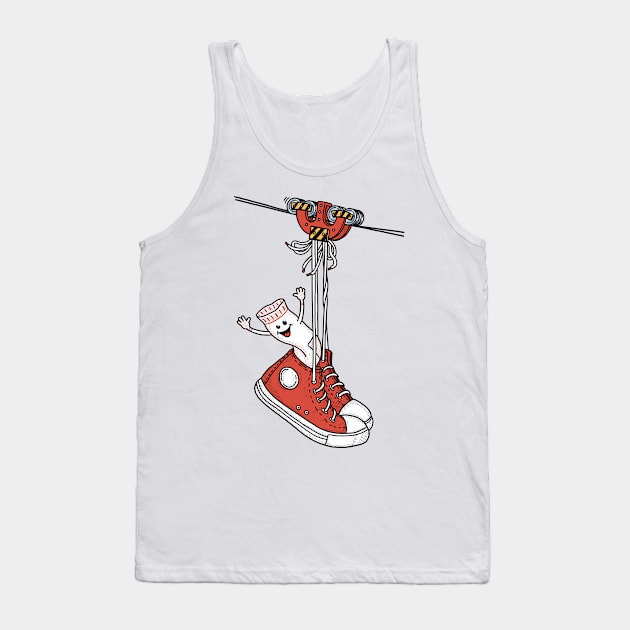 sneakers on wires Tank Top by gotoup